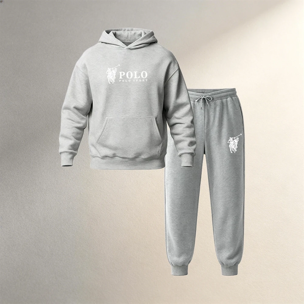 Winter Clothing Pants - Men's Clothing Hoodies Sets 2 Piece