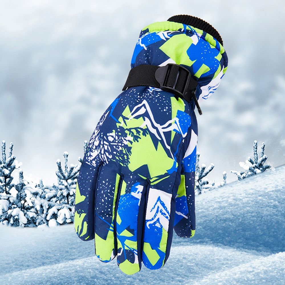 Waterproof Mitten Ski - Fashion Warm Children Ski Gloves Waterproof