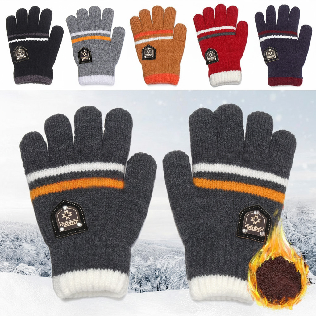 Waterproof Mitten Ski - Kids Gloves Winter Full Finger Gloves