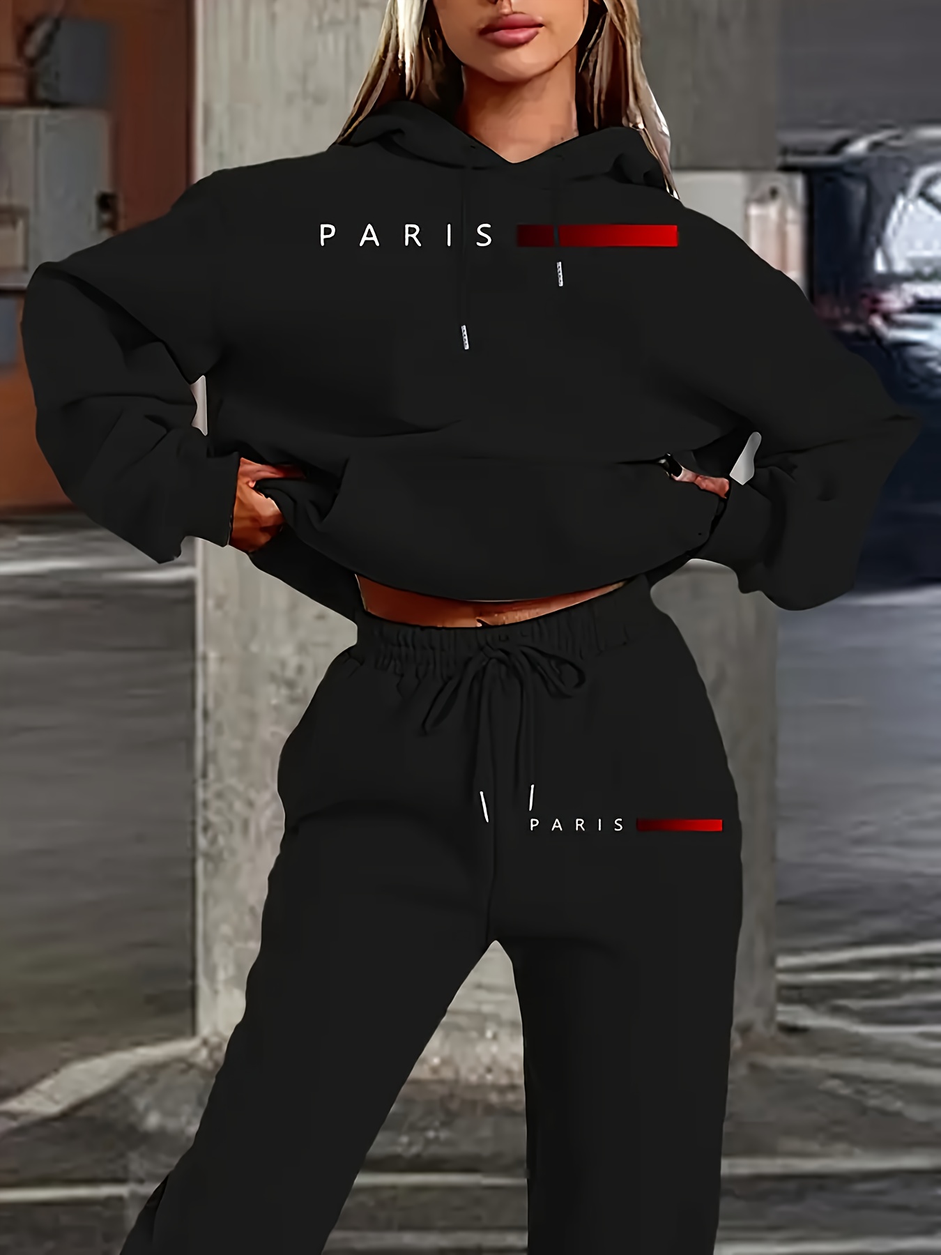 Winter Clothing Pants - New Women's Sets Hoodie and Pants