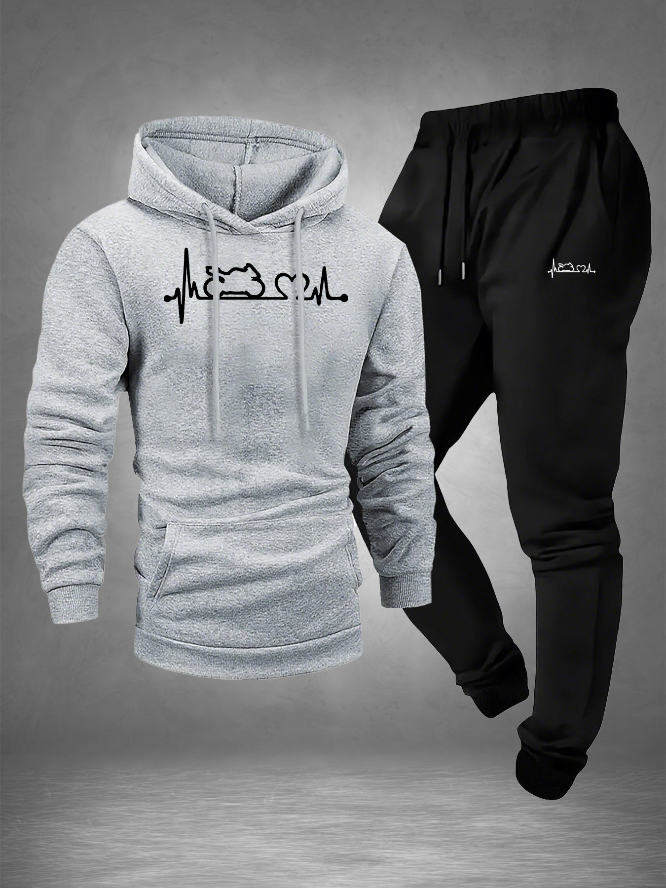 Men 2‑Piece Motorcycle Heartbe - Winter Clothing Men recension och pris