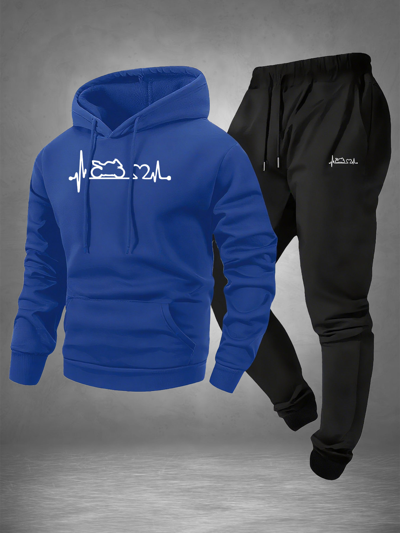 Men 2‑Piece Motorcycle Heartbe - Winter Clothing Men recension och pris