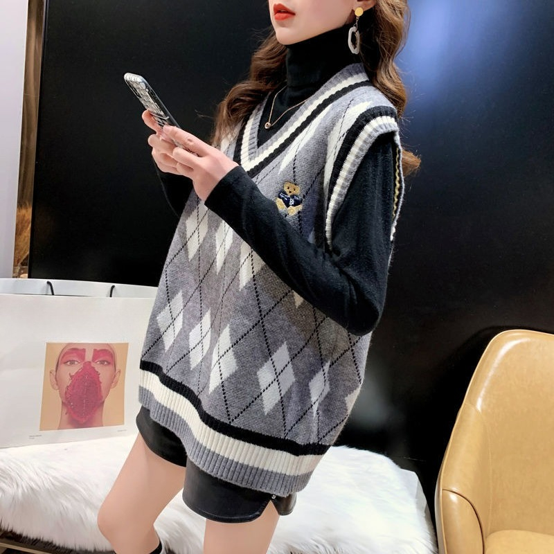 Red Knit Vests for Women Sleev - Winter Clothing Trends recension och pris