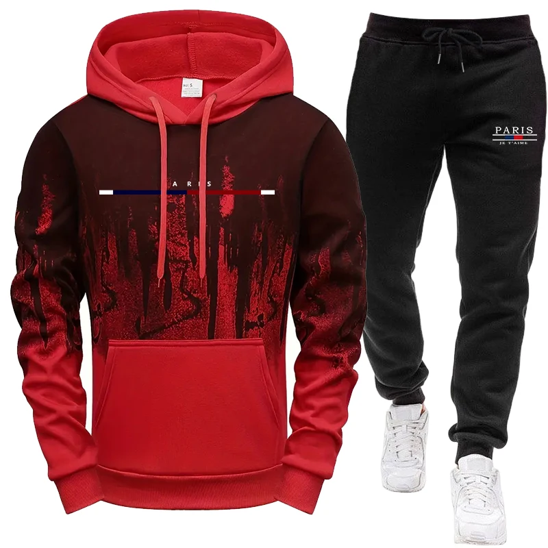 Men's Set/Hoodie/Pants Autumn  - Winter Clothing Pants recension och pris
