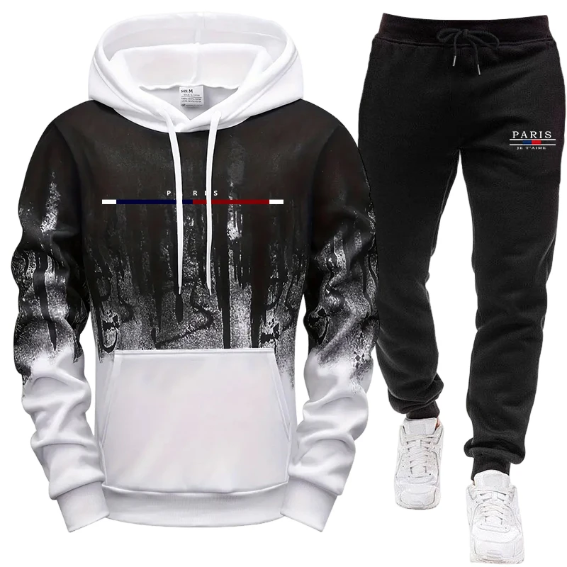 Men's Set/Hoodie/Pants Autumn  - Winter Clothing Pants recension och pris