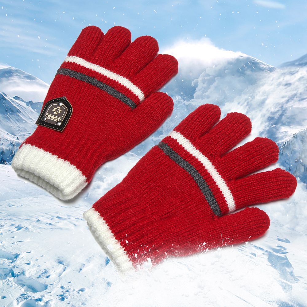 Kids Gloves Winter Full Finger - Waterproof Mitten Ski recension och pris