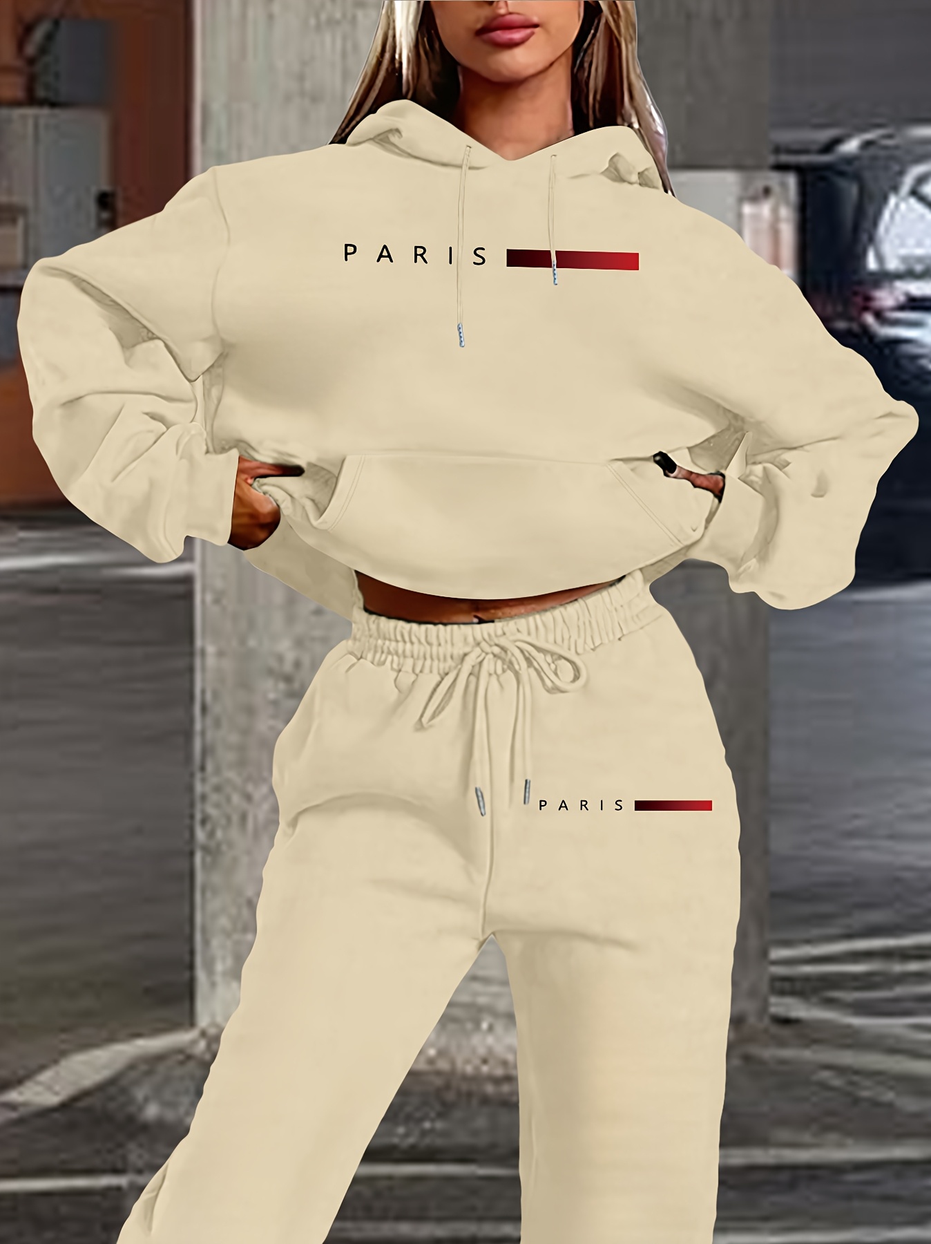 New Women's Sets Hoodie and Pa - Winter Clothing Pants recension och pris