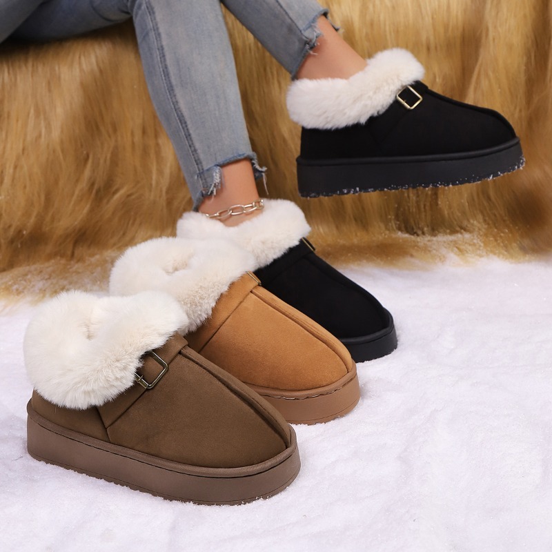 Thick Bottom Snow Boots Women' - Snow Boot Fur Lined recension och pris