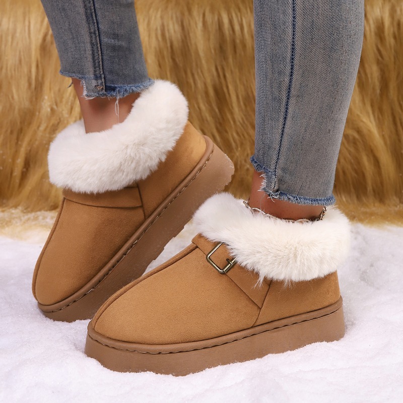 Thick Bottom Snow Boots Women' - Snow Boot Fur Lined recension och pris