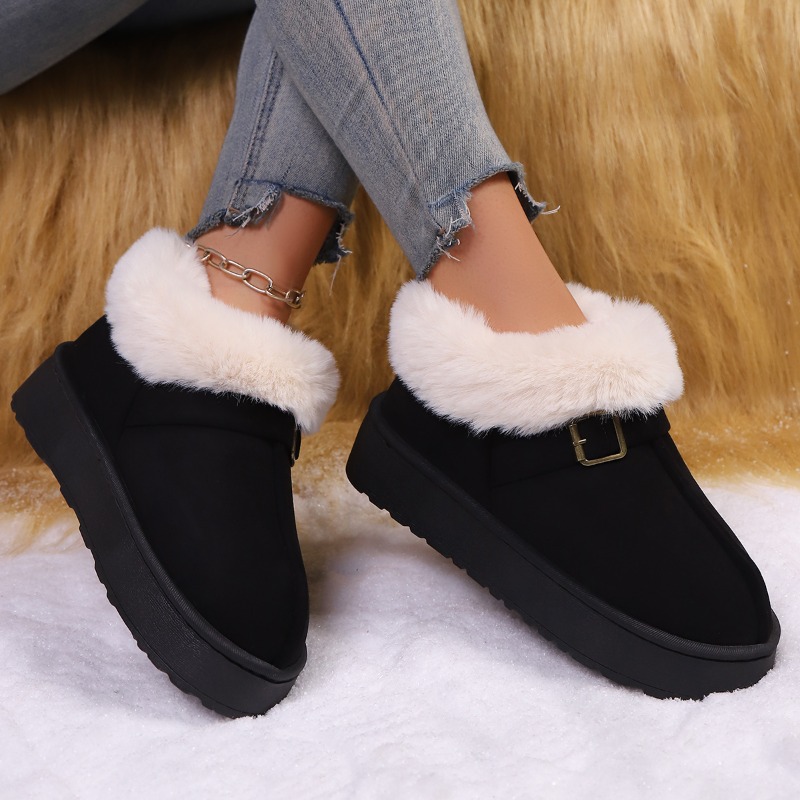 Thick Bottom Snow Boots Women' - Snow Boot Fur Lined recension och pris