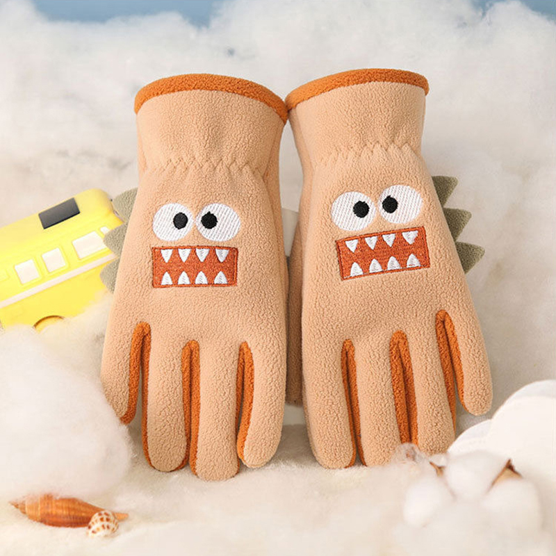 Winter Kids Plush Gloves Outdo - Waterproof Mitten Ski recension och pris