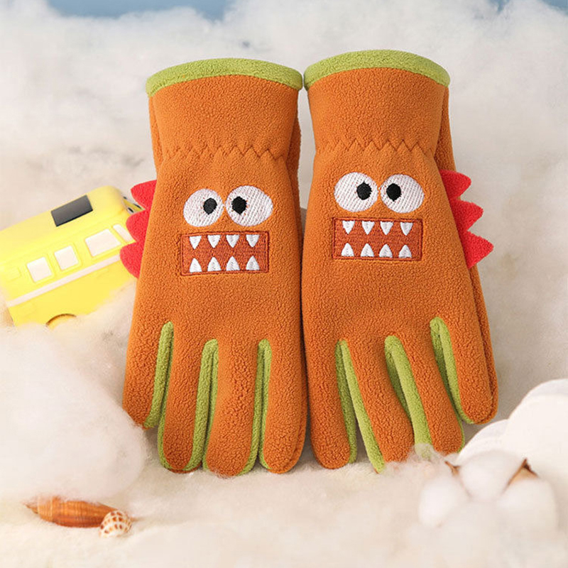 Winter Kids Plush Gloves Outdo - Waterproof Mitten Ski recension och pris