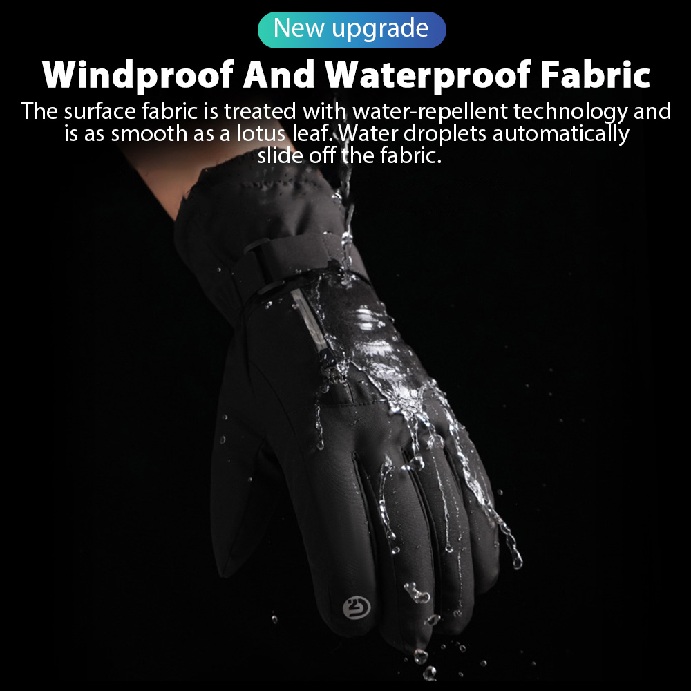 Men Winter Waterproof Cycling  - Waterproof Mitten Ski recension och pris