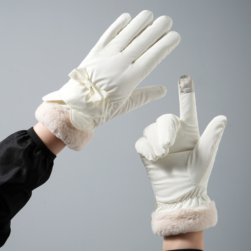 Winter Warm Gloves For Women P - Waterproof Mitten Ski recension och pris