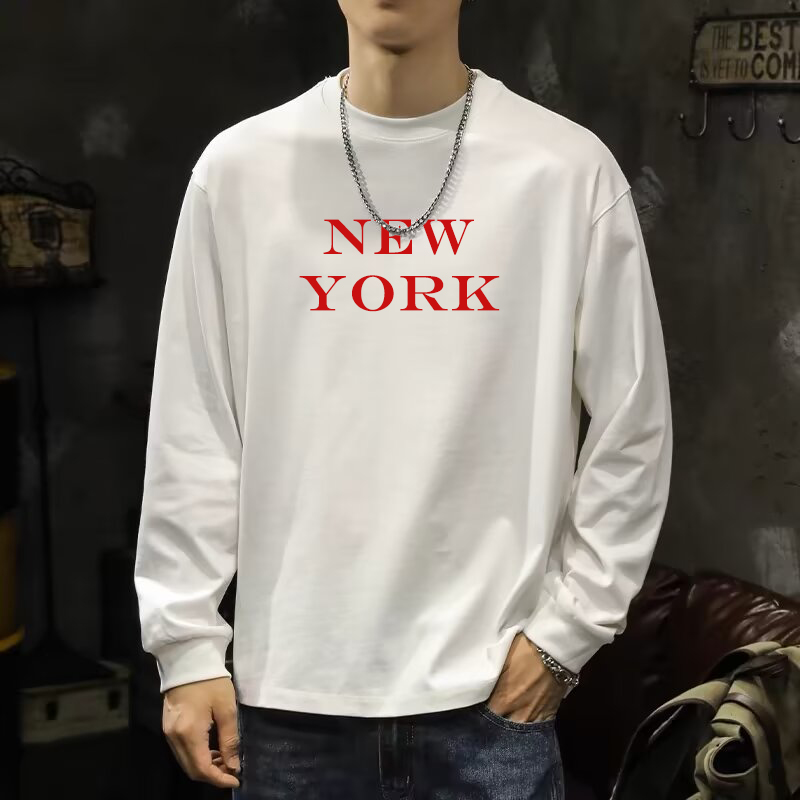 100% Pure Cotton Men Sweatshir - Winter Clothing New York recension och pris