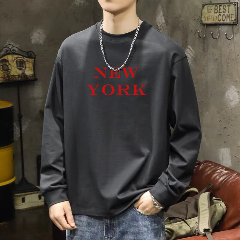 100% Pure Cotton Men Sweatshir - Winter Clothing New York recension och pris