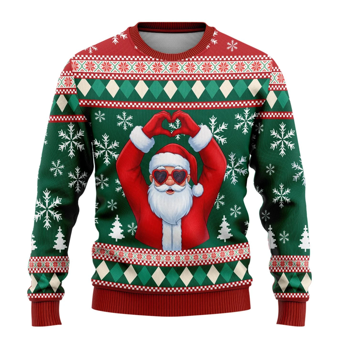 Christmas Cute Santa Claus Car - Winter Clothing Men recension och pris