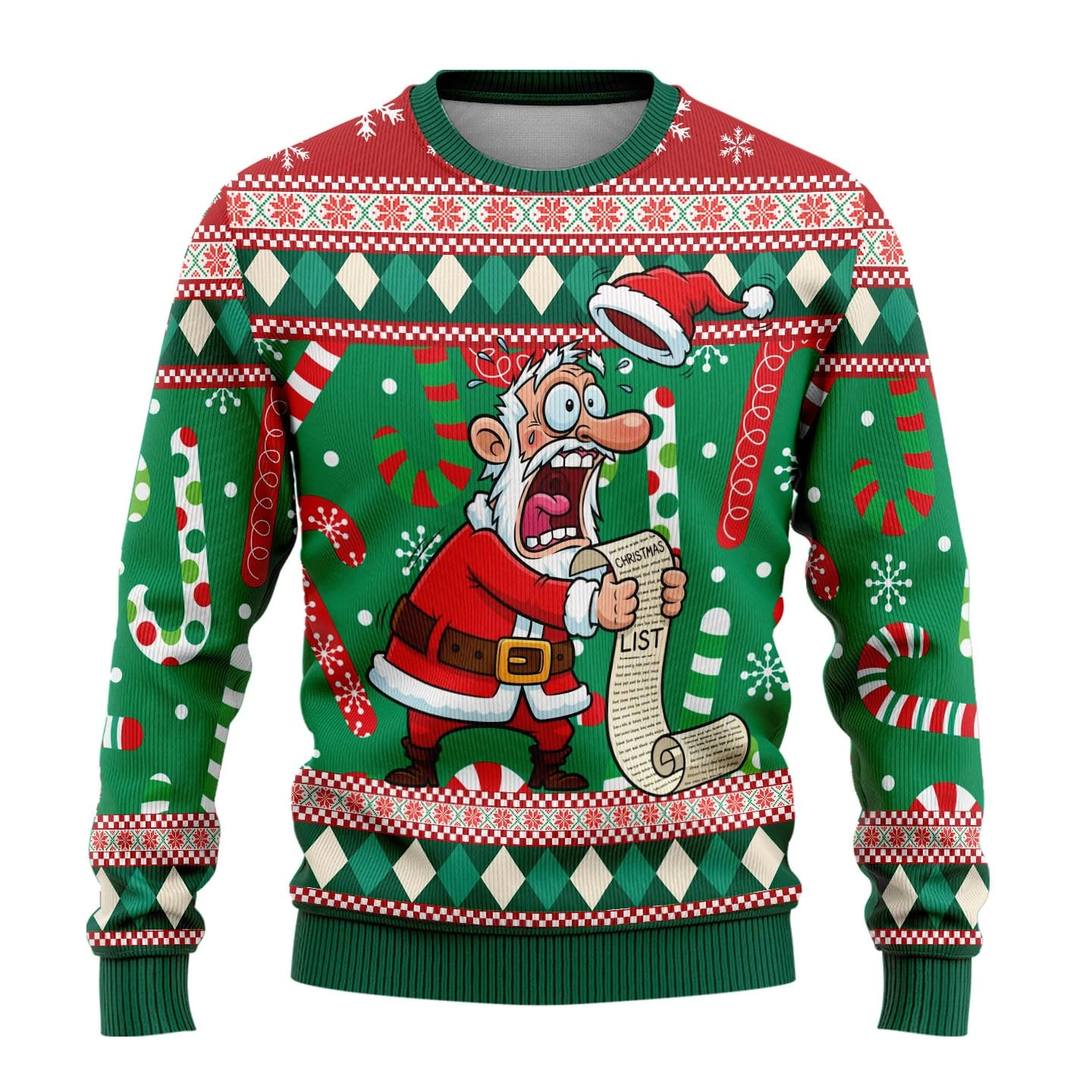 Christmas Cute Santa Claus Car - Winter Clothing Men recension och pris