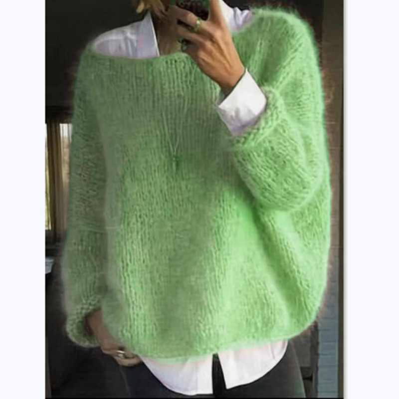 Fluffy Sweater Women Autumn Wi - Winter Clothing Trends recension och pris