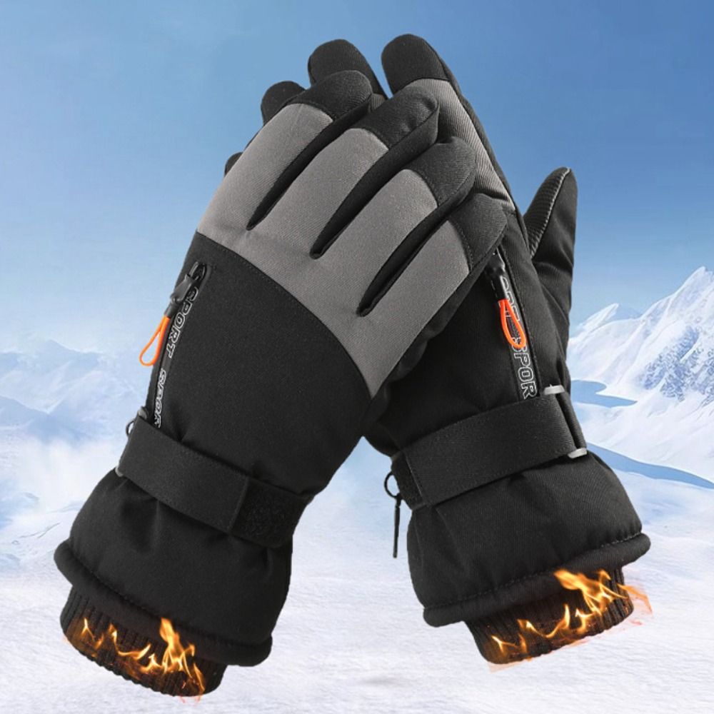 Windproof Winter Warm Gloves T - Waterproof Mitten Ski recension och pris