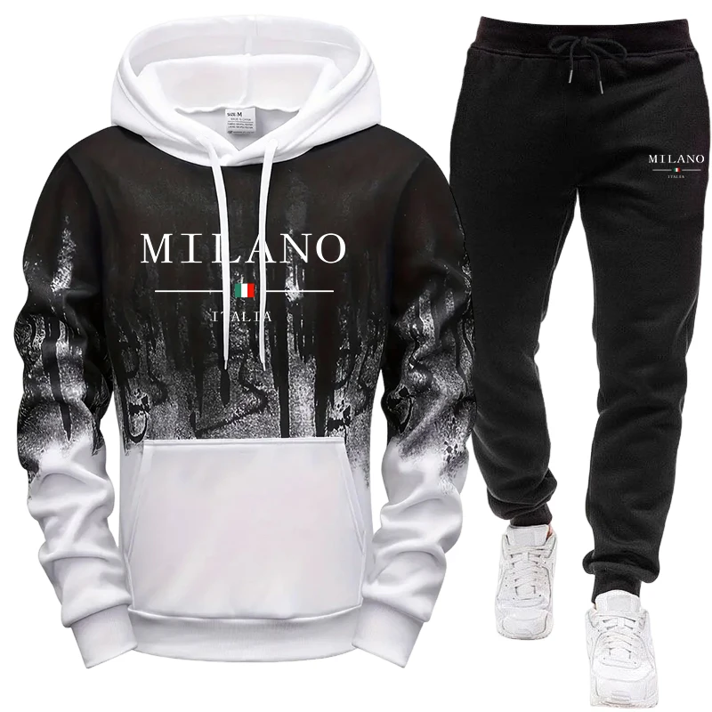 Men's Set/Hoodie/Pants Autumn  - Winter Clothing Pants recension och pris
