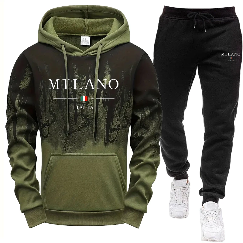 Men's Set/Hoodie/Pants Autumn  - Winter Clothing Pants recension och pris