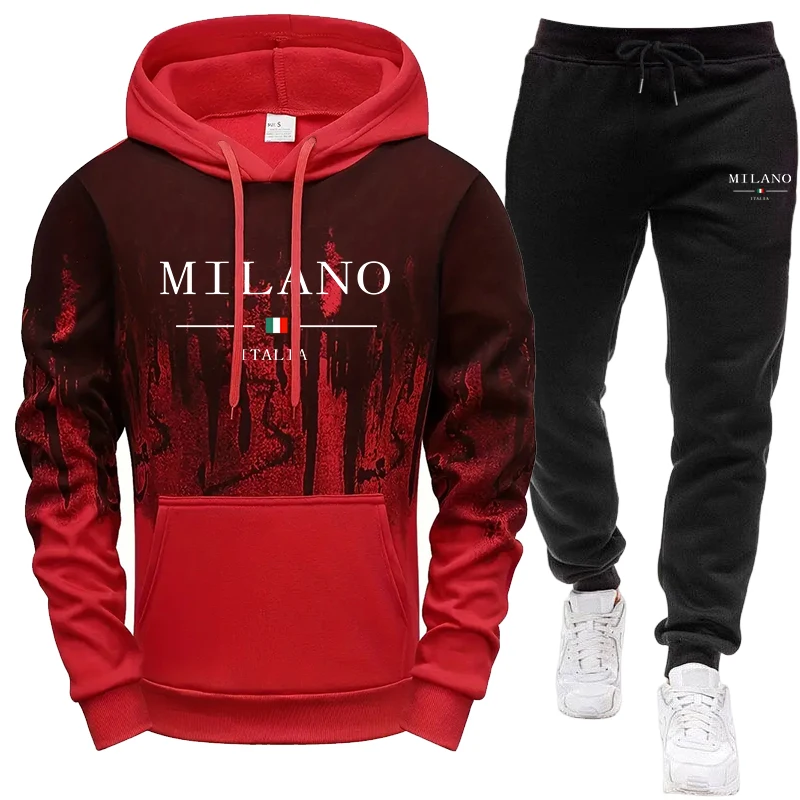 Men's Set/Hoodie/Pants Autumn  - Winter Clothing Pants recension och pris